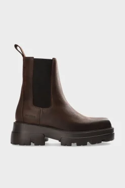COPENHAGEN STUDIOS Stiefel-Cph194 Waxed Nabuc Schokolade