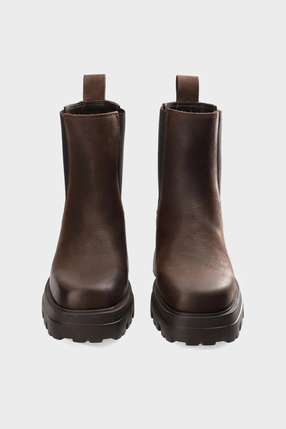 COPENHAGEN STUDIOS Stiefel-Cph194 Waxed Nabuc Schokolade