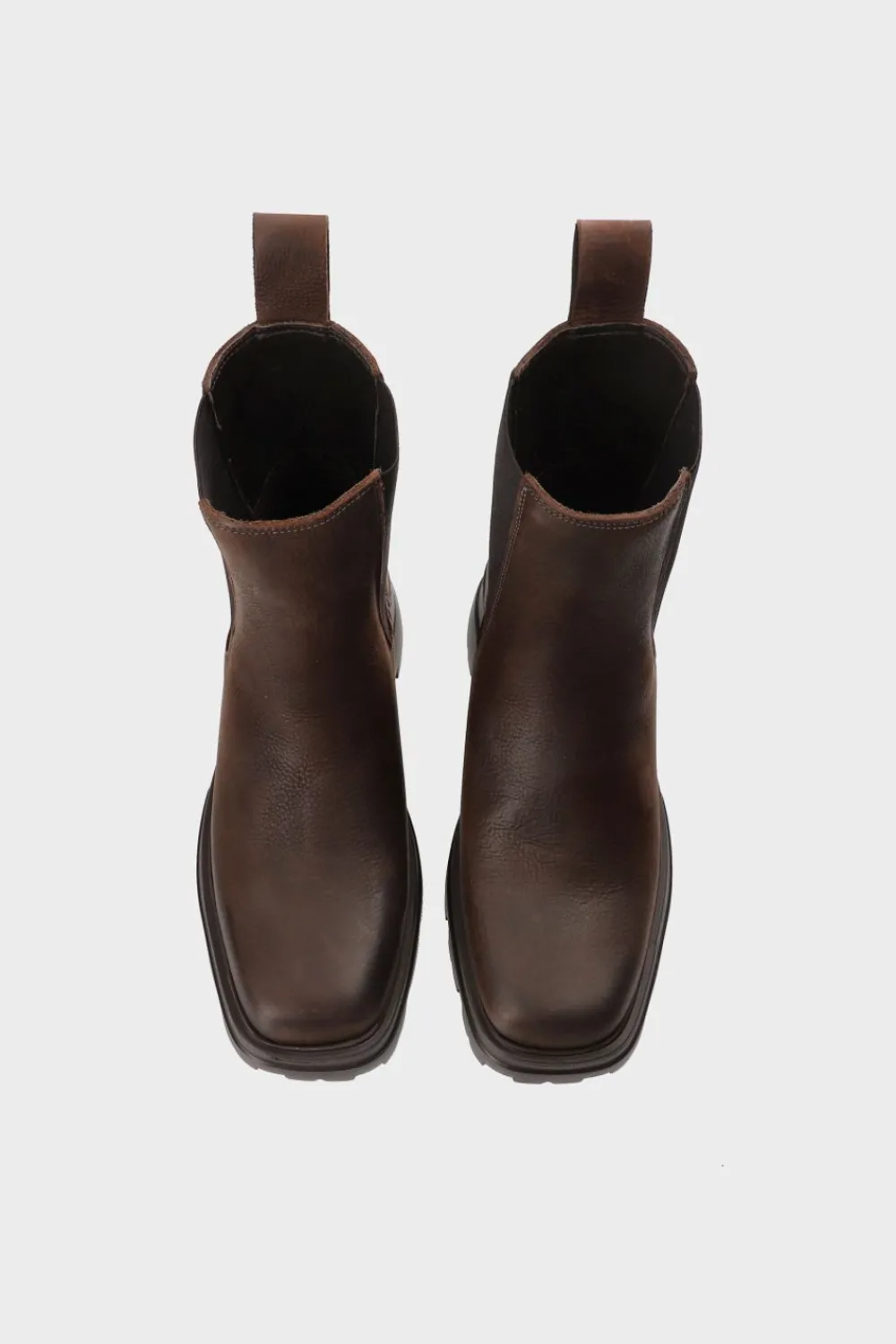 COPENHAGEN STUDIOS Stiefel-Cph194 Waxed Nabuc Schokolade