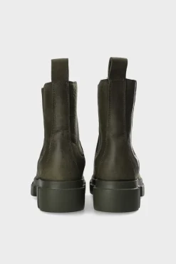 COPENHAGEN STUDIOS Stiefel-Cph570 Waxed Nabuc Khaki