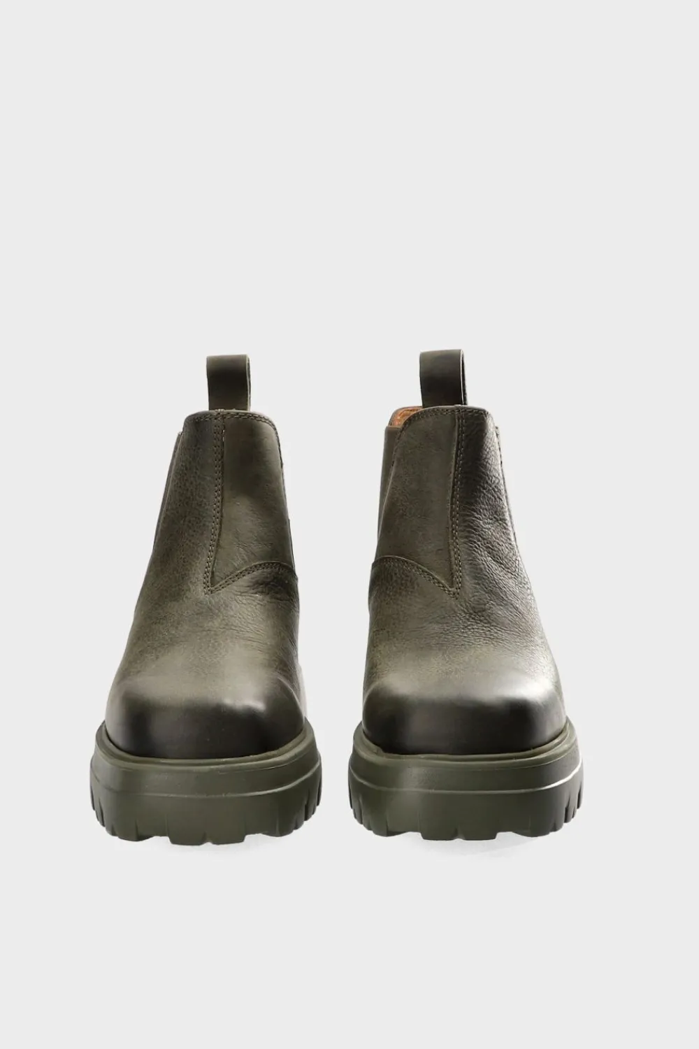 COPENHAGEN STUDIOS Stiefel-Cph155 Waxed Nabuc Khaki