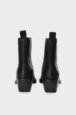 COPENHAGEN STUDIOS Westernstiefel-Cph236 Waxed Nabuc Schwarz