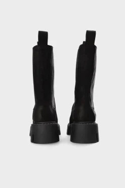 COPENHAGEN STUDIOS Stiefel-Cph139 Waxed Suede Schwarz