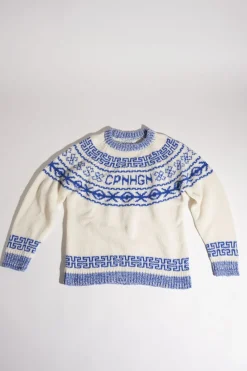 COPENHAGEN STUDIOS Zur Seite Fahren-Cph Wool Pullover 1 Wool Blue