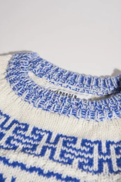 COPENHAGEN STUDIOS Zur Seite Fahren-Cph Wool Pullover 1 Wool Blue