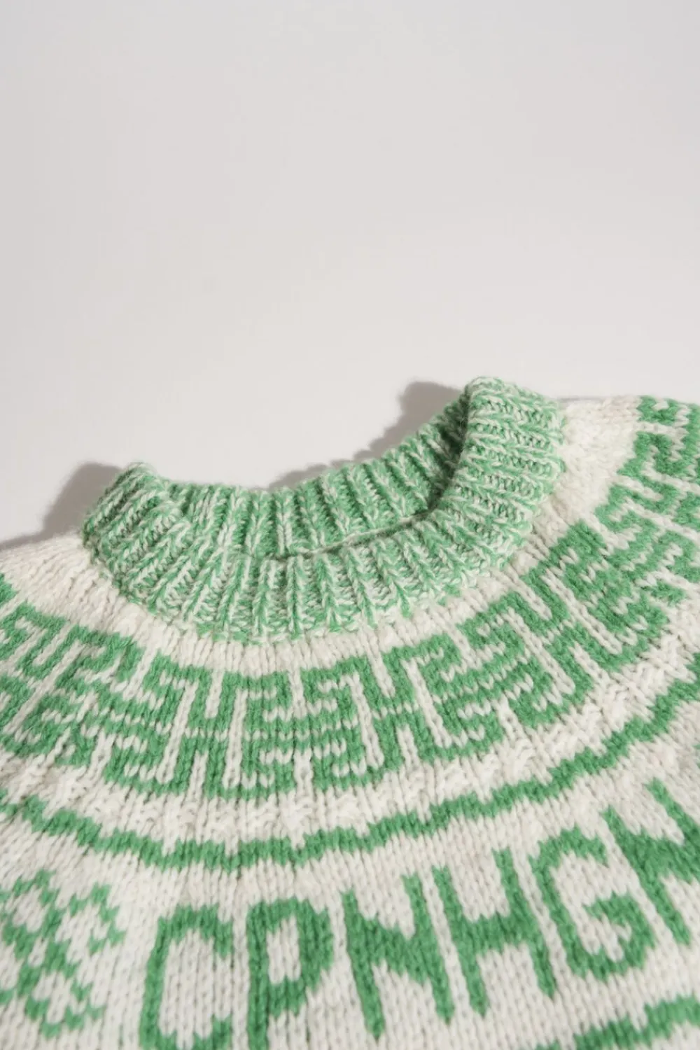 COPENHAGEN STUDIOS Zur Seite Fahren-Cph Wool Pullover 1 Wool Grun