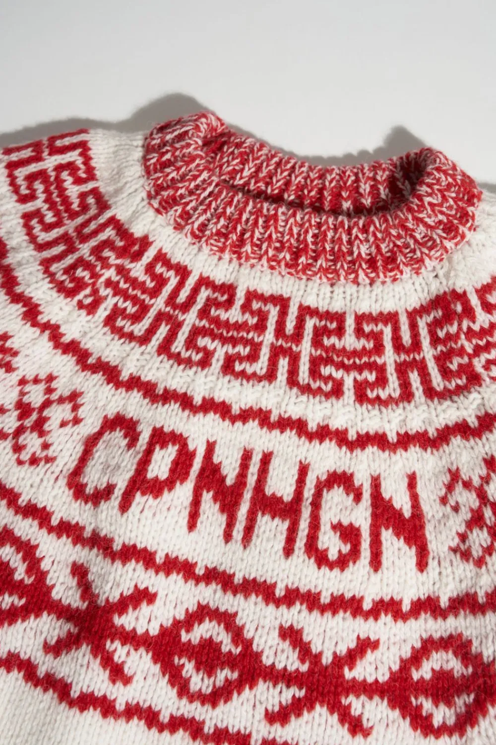 COPENHAGEN STUDIOS Zur Seite Fahren-Cph Wool Pullover 1 Wool Rot