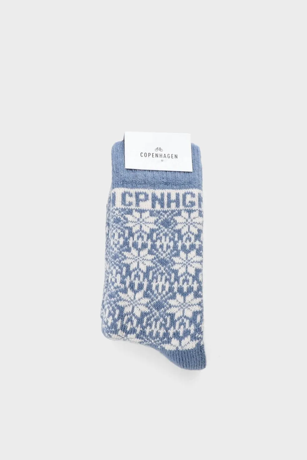 COPENHAGEN STUDIOS Socken-Cph Wool Socks 3 Wool Mix Light Blue