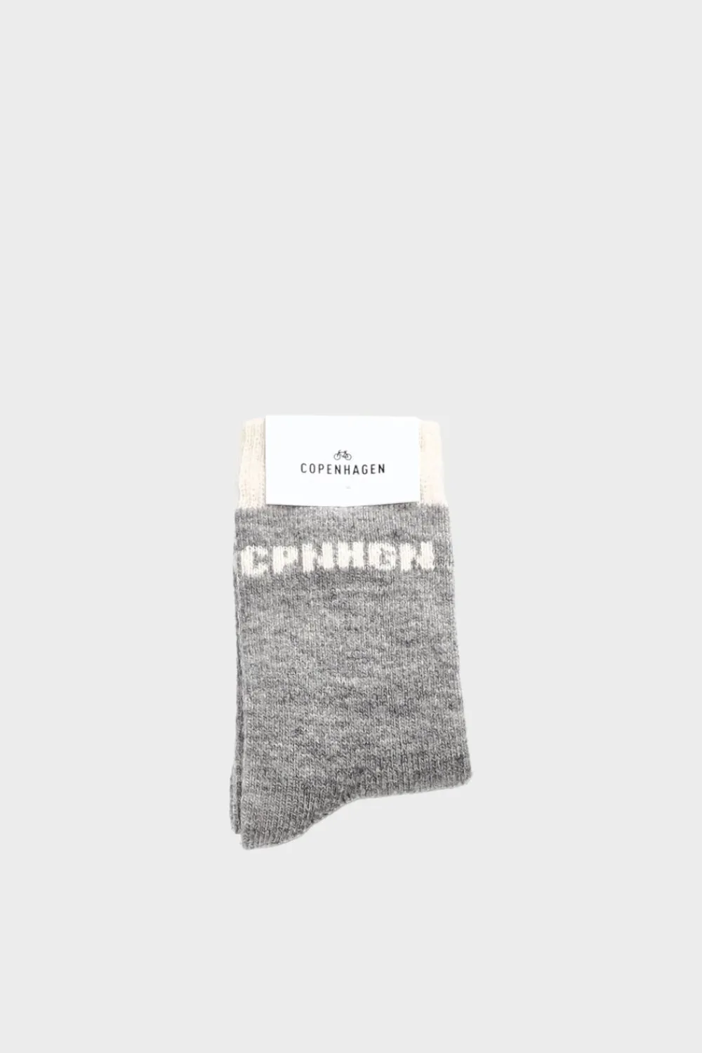 COPENHAGEN STUDIOS Socken-Cph Wool Socks 2 Wool Mix Light Grey