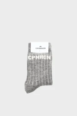 COPENHAGEN STUDIOS Socken-Cph Wool Socks 1 Wool Mix Light Grey