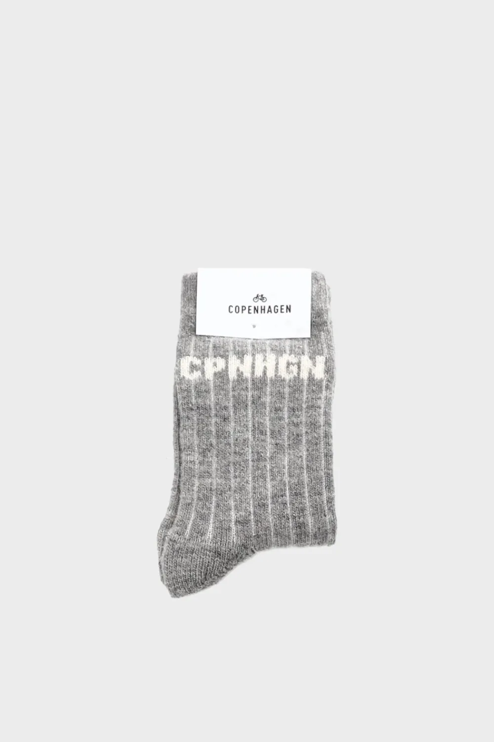 COPENHAGEN STUDIOS Socken-Cph Wool Socks 1 Wool Mix Light Grey