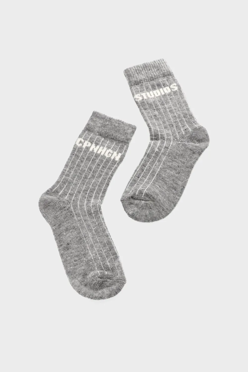 COPENHAGEN STUDIOS Socken-Cph Wool Socks 1 Wool Mix Light Grey