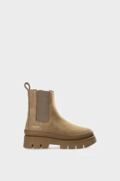 COPENHAGEN STUDIOS Stiefel-Cph686K Nabuc Taupe