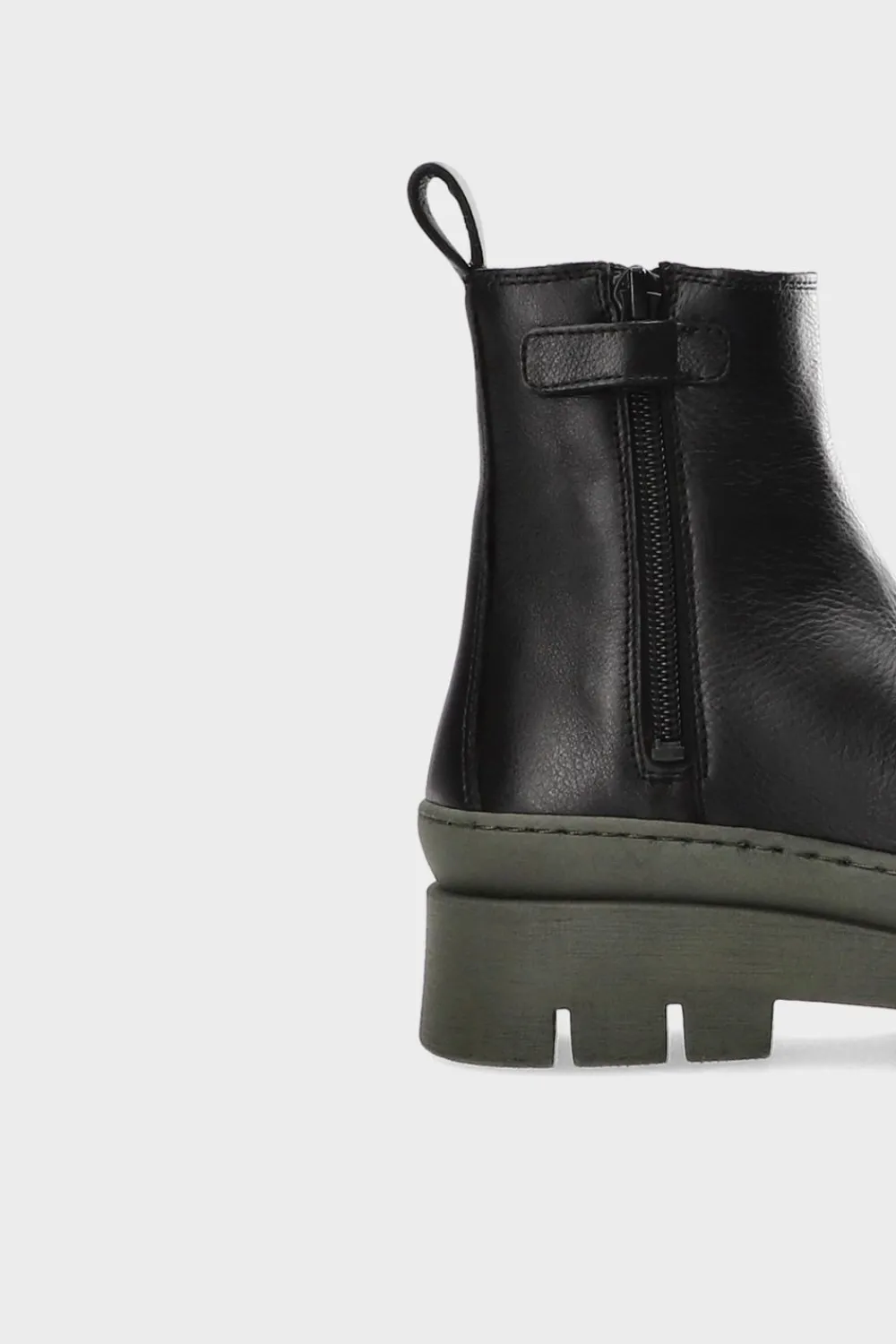 COPENHAGEN STUDIOS Stiefel-Cph686K Vitello Schwarz Grun