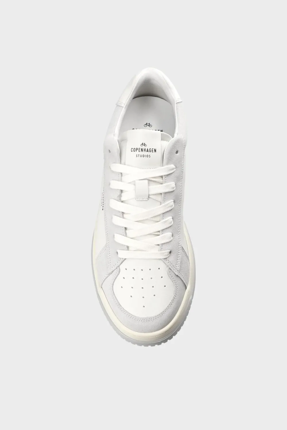 COPENHAGEN STUDIOS Sneaker-Cph120M Leather Mix Weis