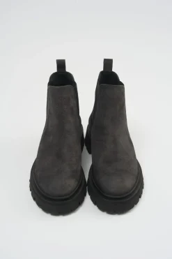 COPENHAGEN STUDIOS Stiefel-Cph128M Rough Suede Anthracite