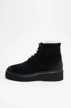 COPENHAGEN STUDIOS Stiefel-Cph519M Teddy Suede Schwarz