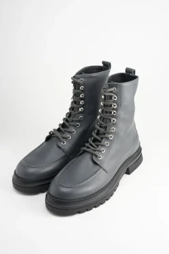 COPENHAGEN STUDIOS Stiefel-Cph341M Vitello Graphit