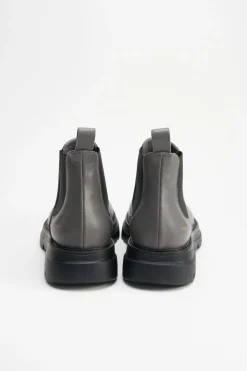 COPENHAGEN STUDIOS Stiefel-Cph514M Vitello Formales Grau