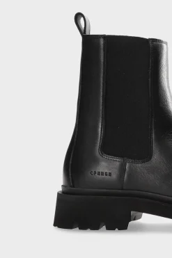 COPENHAGEN STUDIOS Stiefel-Cph127M Vitello Schwarz