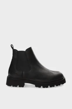 COPENHAGEN STUDIOS Stiefel-Cph128M Waxed Nabuc Schwarz