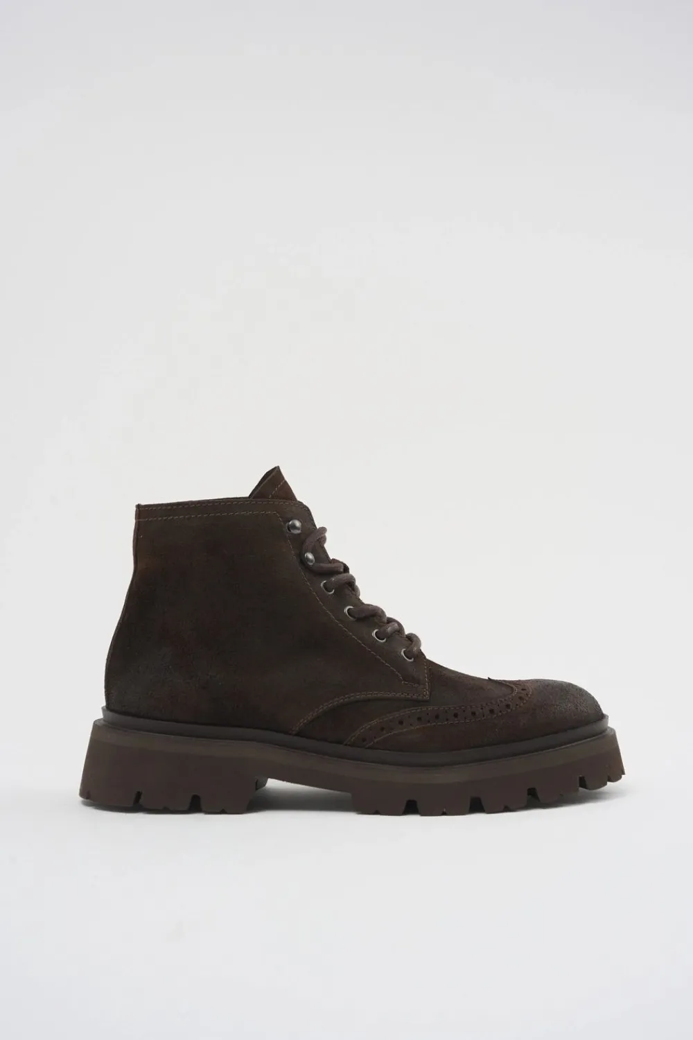 COPENHAGEN STUDIOS Stiefel-Cph179M Waxed Suede Schokolade