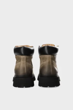 COPENHAGEN STUDIOS Stiefel-Cph171M Waxed Suede Schwarze Olive